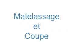 matelassage et coupe